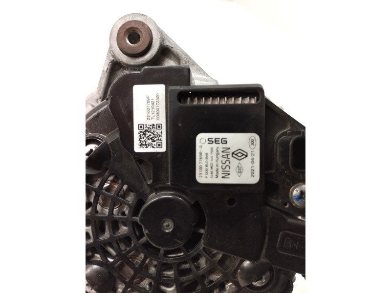 Recambio de alternador para renault captur ii 1.0 tce bivalent. gasolina / gpl referencia OEM IAM 231007769R  
