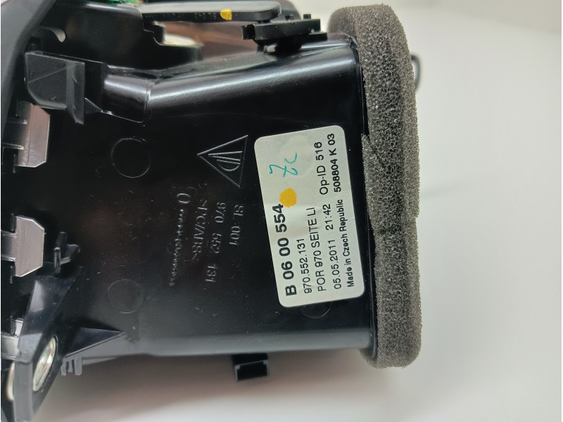 Recambio de rejilla aireadora para porsche panamera 4.8 v8 turbo cat referencia OEM IAM 970552131  