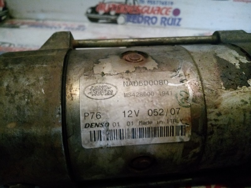 Recambio de motor arranque para land rover range rover sport 2.7 td v6 cat referencia OEM IAM MS4280001941  
