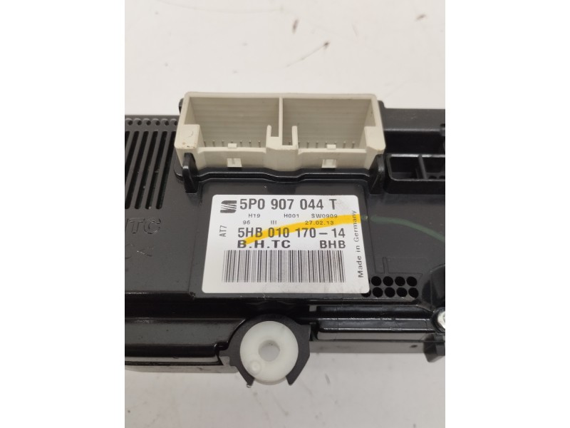Recambio de mando climatizador para seat altea xl (5p5) stylance / style referencia OEM IAM 5P0907044T  