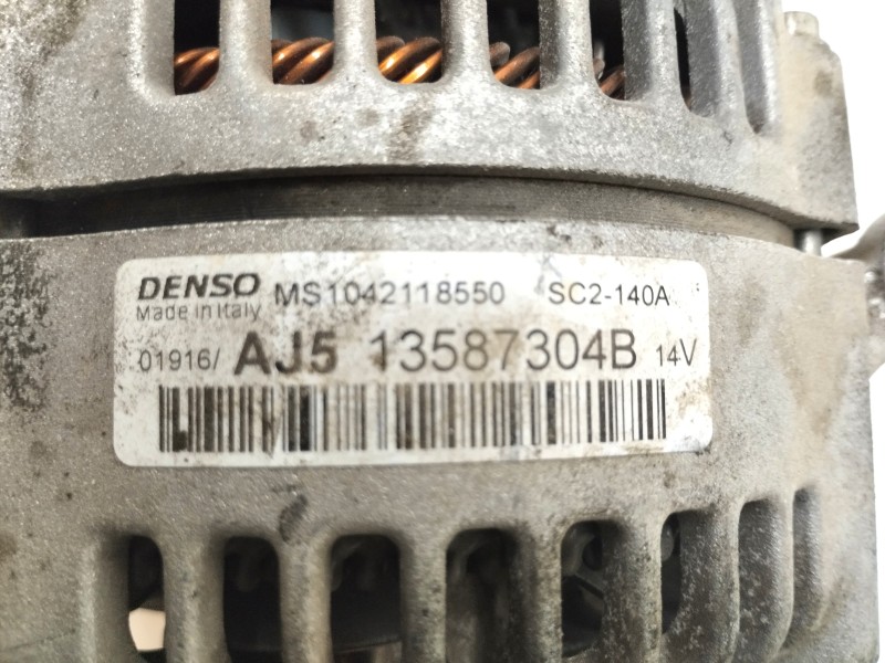 Recambio de alternador para opel astra k lim. 5türig 1.6 cdti dpf referencia OEM IAM 13587304  
