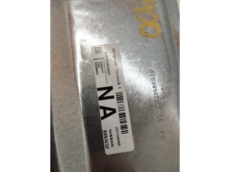 Recambio de centralita motor uce para renault clio v referencia OEM IAM 237104638S  