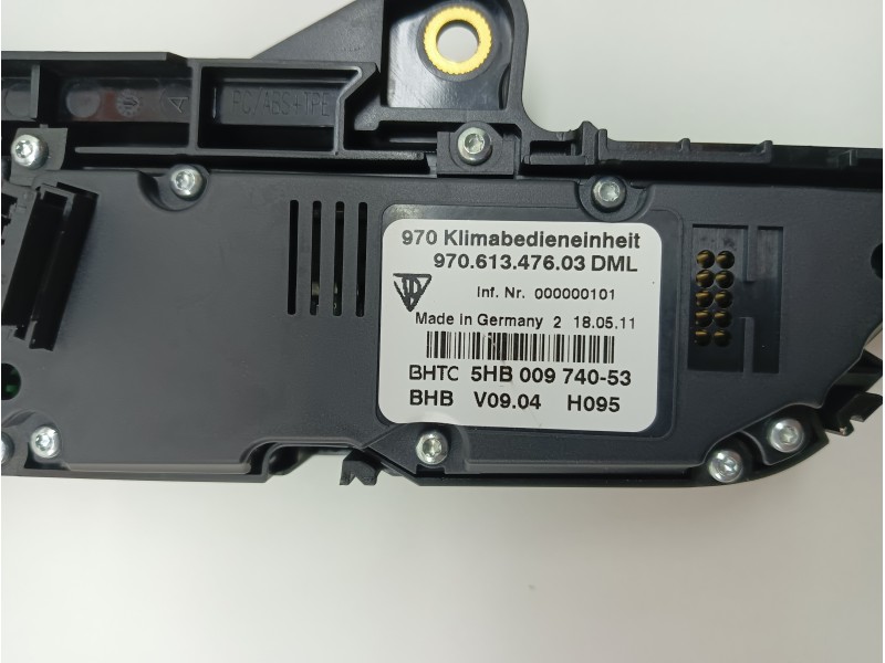 Recambio de mando climatizador para porsche panamera 4.8 v8 turbo cat referencia OEM IAM 97065330309  