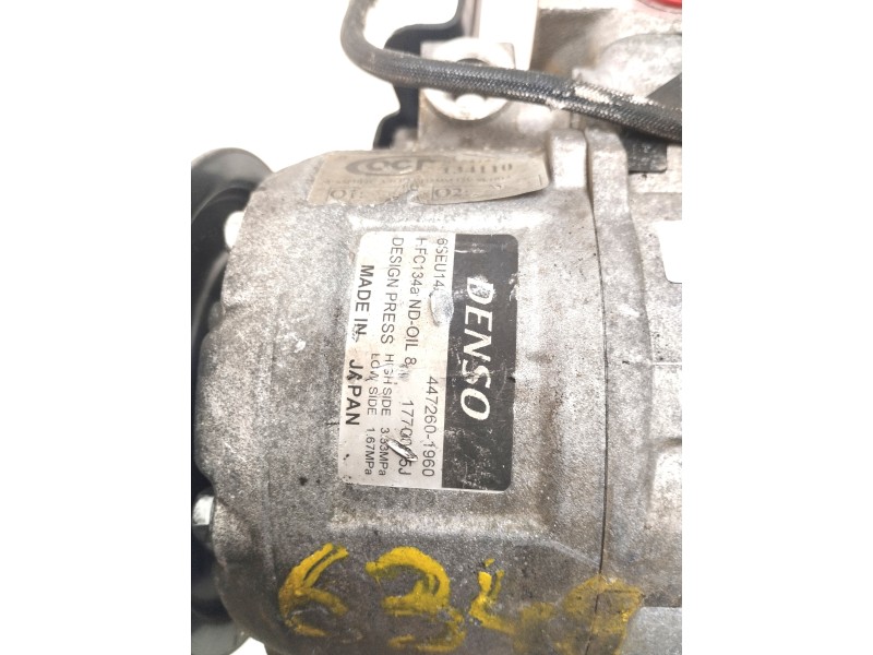 Recambio de compresor aire acondicionado para seat ibiza (6l1) 1.9 tdi referencia OEM IAM 447260-1960  