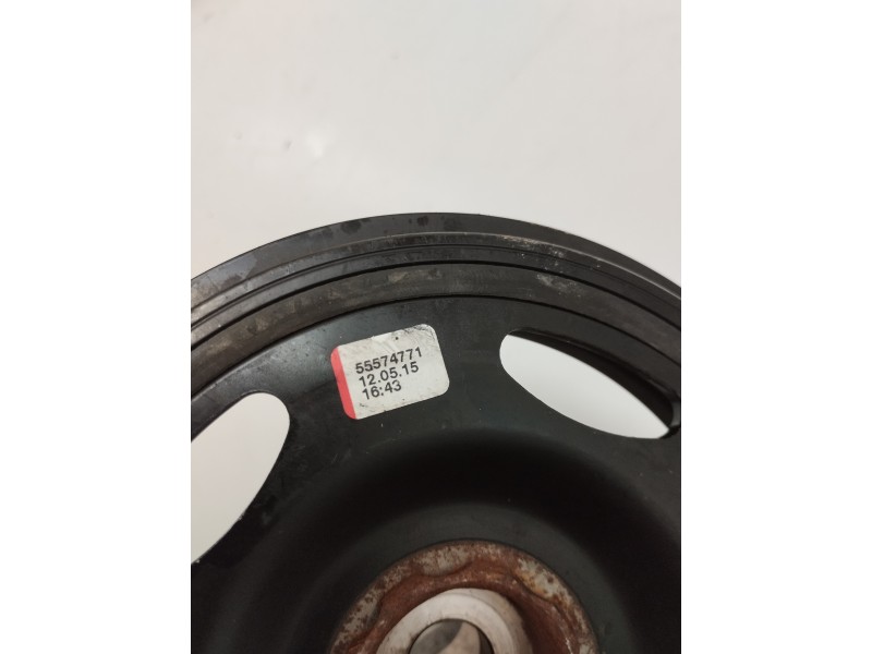 Recambio de polea cigueñal para opel zafira tourer 1.4 16v turbo cat (a 14 net / luj) referencia OEM IAM 55574771  
							