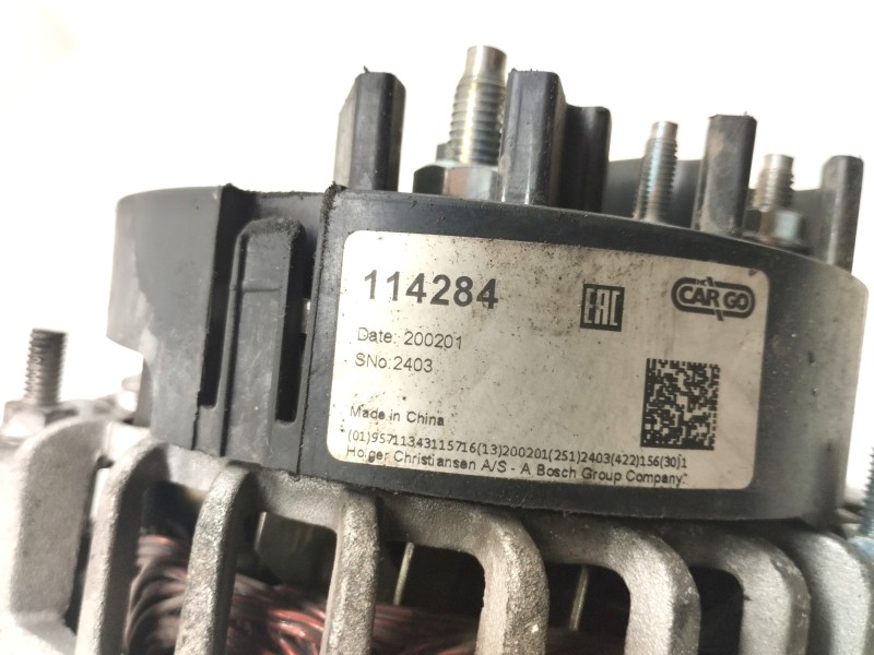 Recambio de alternador para saab 9-3 sport hatch 1.9 tid cat referencia OEM IAM 114284  