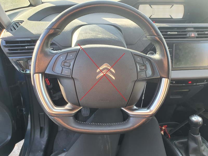 Recambio de volante sin airbag para citroën c4 picasso live edition referencia OEM IAM   