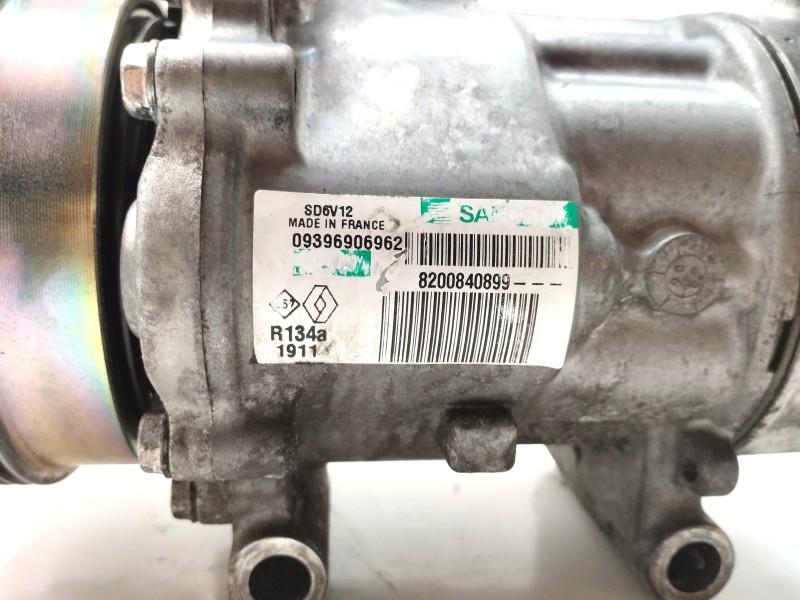 Recambio de compresor aire acondicionado para dacia sandero 1.2 16v cat referencia OEM IAM 8200840899  