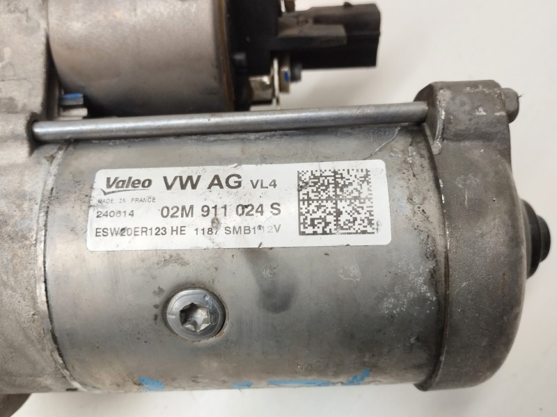 Recambio de motor arranque para volkswagen golf vii lim. 2.0 tdi referencia OEM IAM 02M911024S  