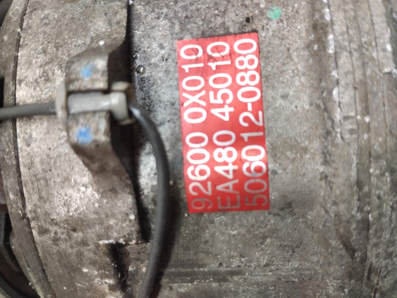 Recambio de compresor aire acondicionado para nissan terrano/terrano.ii (r20) 2.7 turbodiesel referencia OEM IAM 926000X010  