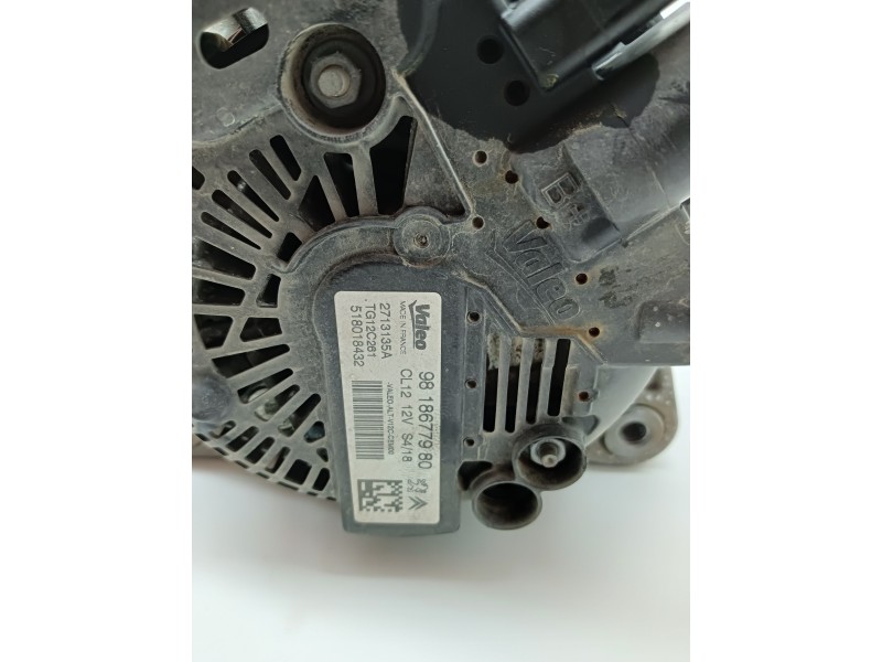 Recambio de alternador para citroën c4 picasso feel referencia OEM IAM 9818677980  
