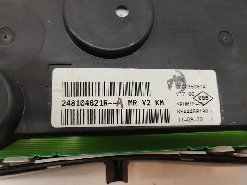 Recambio de cuadro instrumentos para dacia sandero 1.5 blue dci diesel fap cat referencia OEM IAM 248104821R  