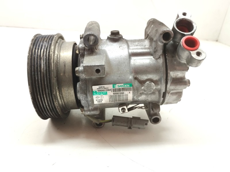 Recambio de compresor aire acondicionado para renault modus 1.2 16v cat referencia OEM IAM 8200819568A  