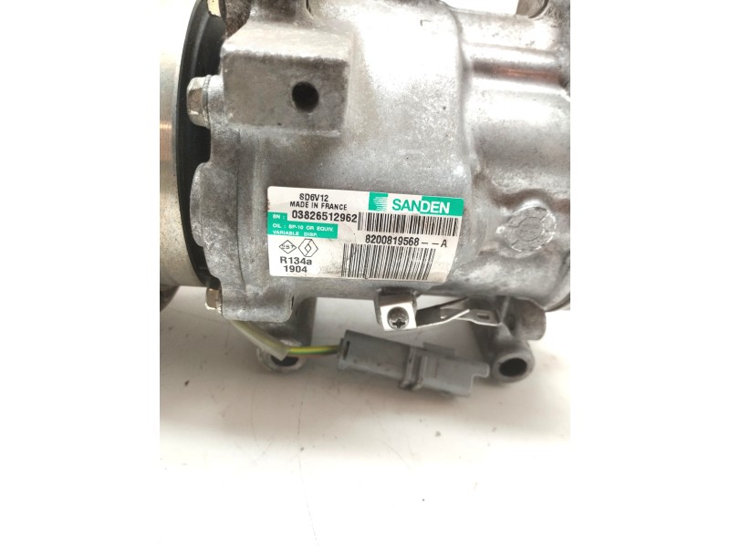 Recambio de compresor aire acondicionado para renault modus 1.2 16v cat referencia OEM IAM 8200819568A  