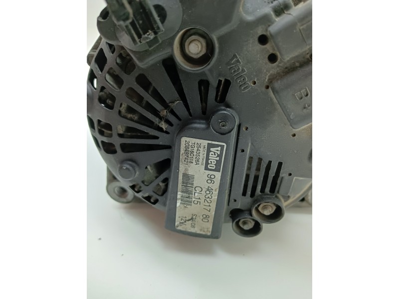 Recambio de alternador para citroën berlingo cuadro 1.6 16v hdi referencia OEM IAM 9646321780  