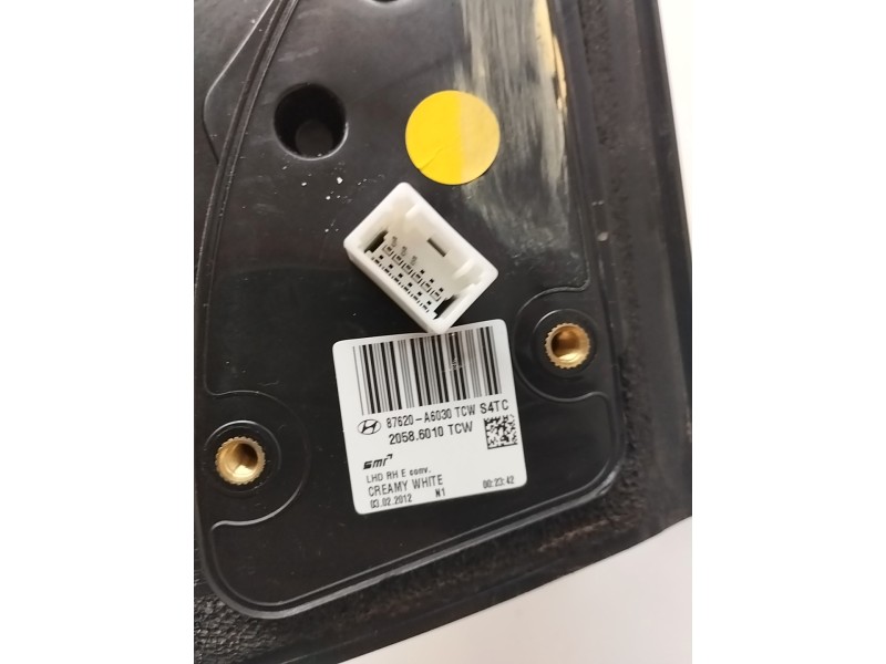 Recambio de retrovisor derecho para hyundai i30 (gd) 1.4 crdi cat referencia OEM IAM 87620A6010  