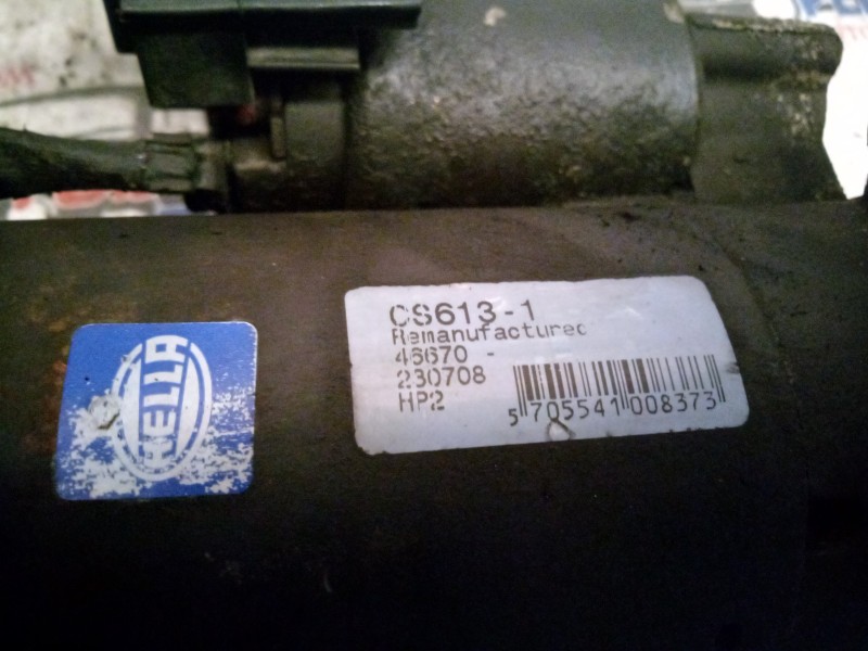 Recambio de motor arranque para ford focus berlina (cak) 1.8 tddi turbodiesel cat referencia OEM IAM   
							