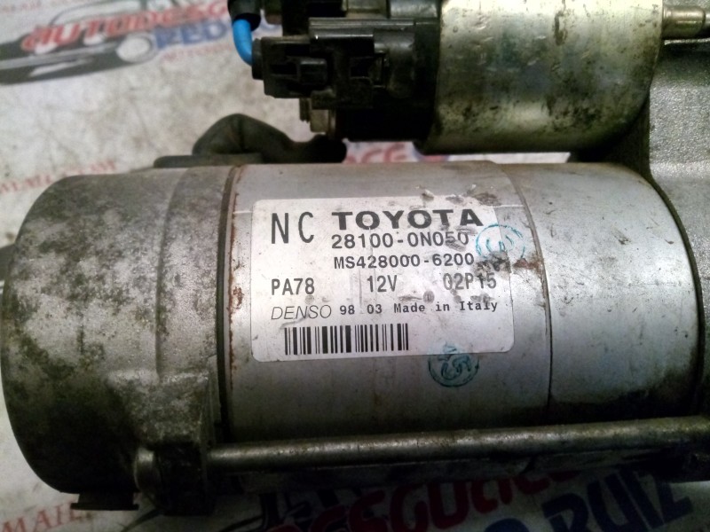 Recambio de motor arranque para toyota corolla familiar (e12) 1.4 turbodiesel cat referencia OEM IAM 281000N050  
							