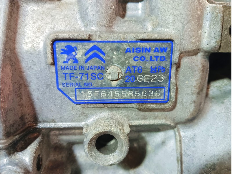 Recambio de caja cambios para citroën c4 picasso feel referencia OEM IAM AT620GE23  
							