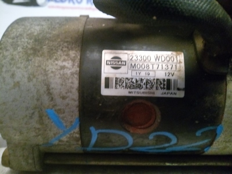 Recambio de motor arranque para nissan almera (n16/e) 2.2 16v turbodiesel cat referencia OEM IAM 23300WD001  
							