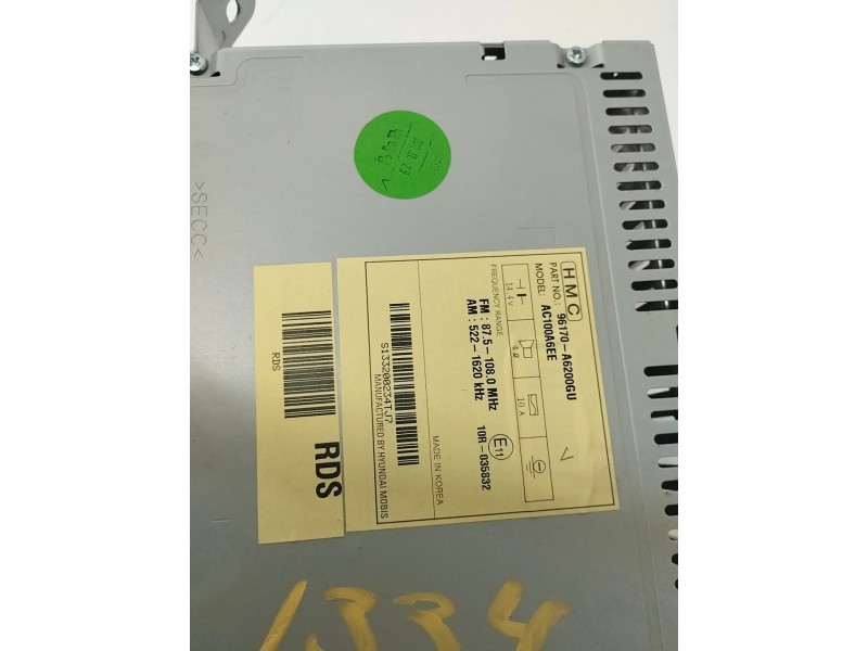 Recambio de sistema audio / radio cd para hyundai i30 (gd) 1.4 crdi cat referencia OEM IAM 96170A6200GU  