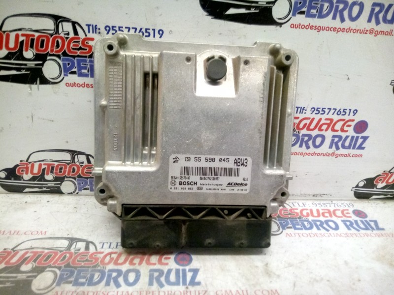 Recambio de centralita motor uce para opel astra j sports tourer 1.7 16v cdti referencia OEM IAM 55598045  
							