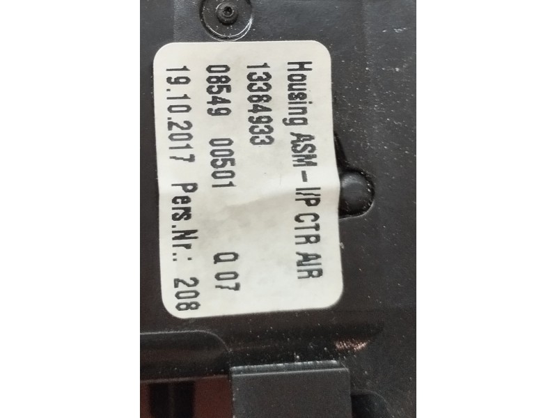 Recambio de rejilla aireadora para opel corsa e selective referencia OEM IAM 13384933  