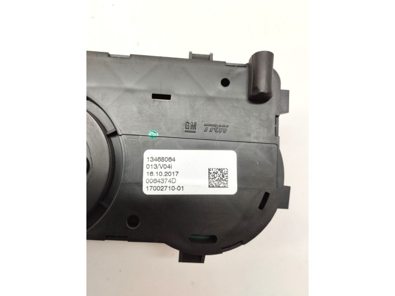 Recambio de mando climatizador para opel corsa e selective referencia OEM IAM 13468064  