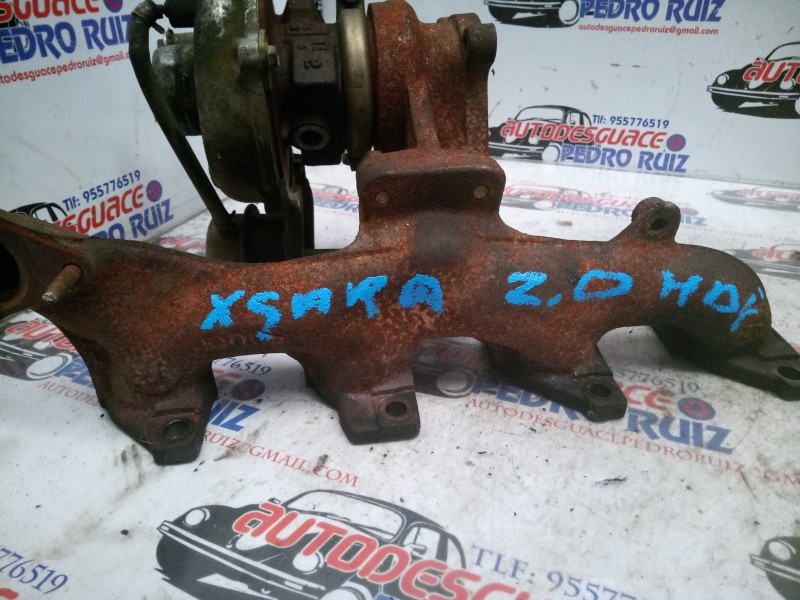 Recambio de turbocompresor para citroën xsara berlina 2.0 hdi cat (rhy / dw10td) referencia OEM IAM 9645247080  
							