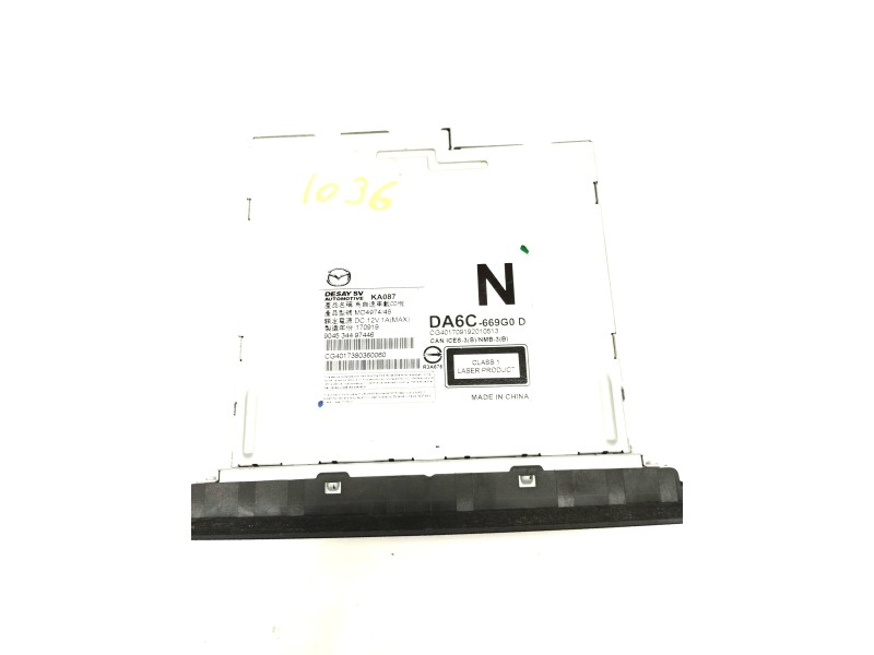 Recambio de sistema audio / radio cd para mazda cx-3 1.5 diesel cat referencia OEM IAM DA6C669G0D  