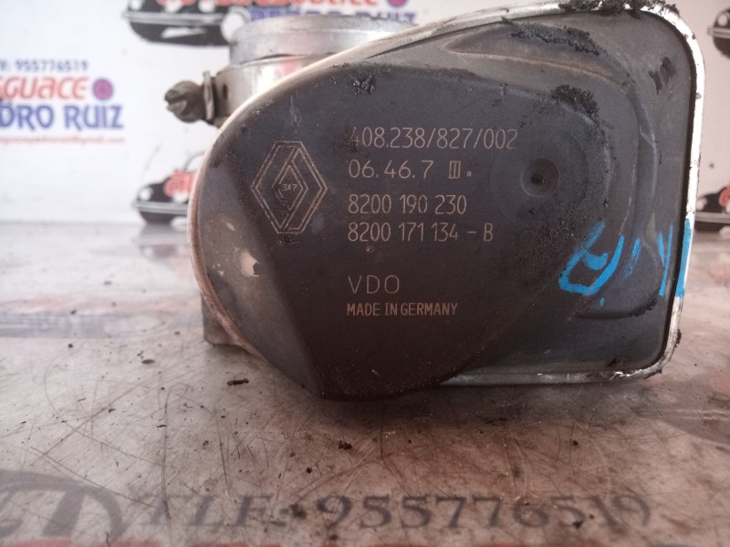 Recambio de caja mariposa para renault scenic ii 1.6 16v referencia OEM IAM 8200190230   Recambio de caja mariposa para renault scenic ii 1.6 16v referencia OEM IAM 8200190230