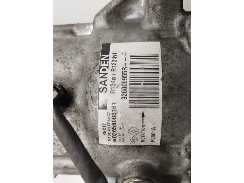 Recambio de compresor aire acondicionado para renault captur ii 1.0 tce bivalent. gasolina / gpl referencia OEM IAM 926005450R  
							