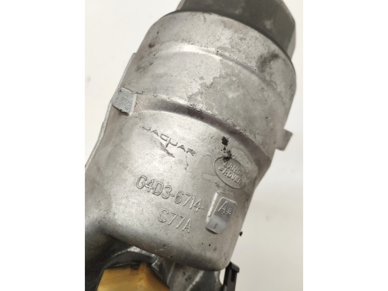 Recambio de soporte filtro aceite para jaguar xe 2.0 diesel cat referencia OEM IAM G4D36714C77A  