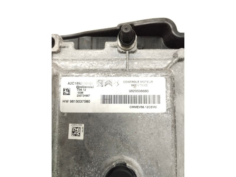 Recambio de centralita motor uce para peugeot 208 referencia OEM IAM   