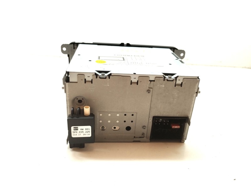 Recambio de sistema audio / radio cd para seat altea xl (5p5) 1.6 tdi referencia OEM IAM 5P0035186  