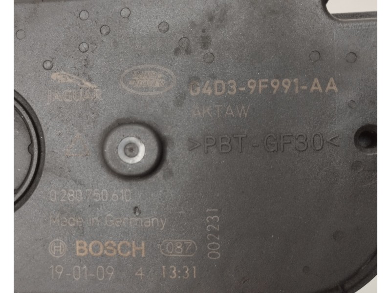 Recambio de caja mariposa para jaguar xe 2.0 diesel cat referencia OEM IAM G4D39F991AA  