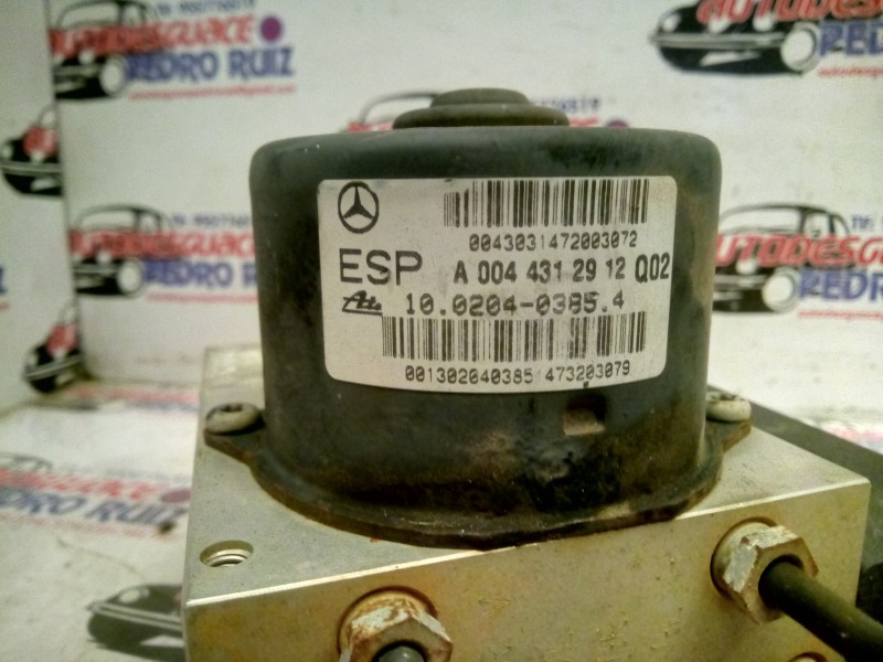 Recambio de abs para mercedes-benz clase c (w203) berlina 2.2 cdi cat referencia OEM IAM A0044312912  
							