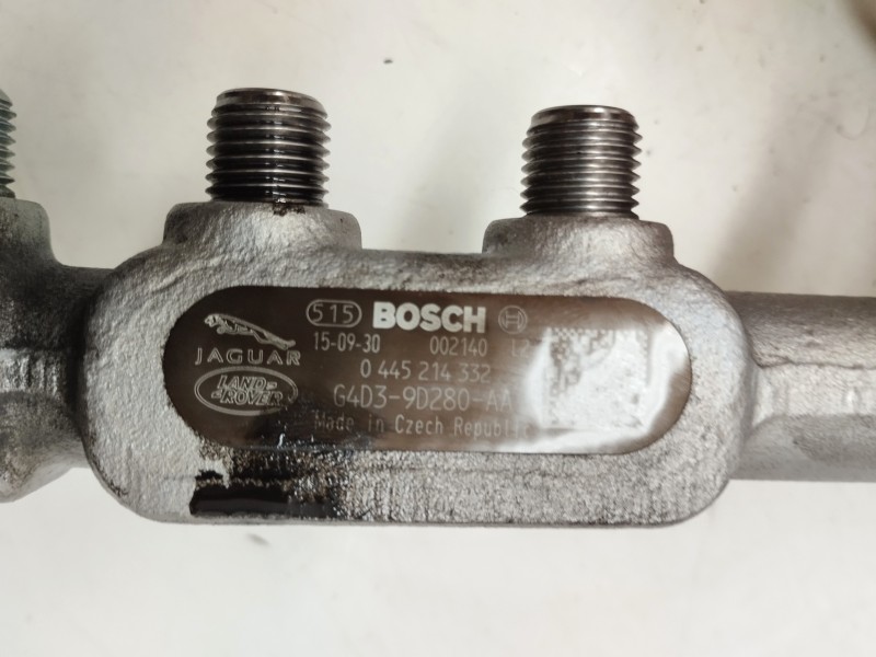 Recambio de rampa inyectora para jaguar xe 2.0 diesel cat referencia OEM IAM G4D39D280AA  