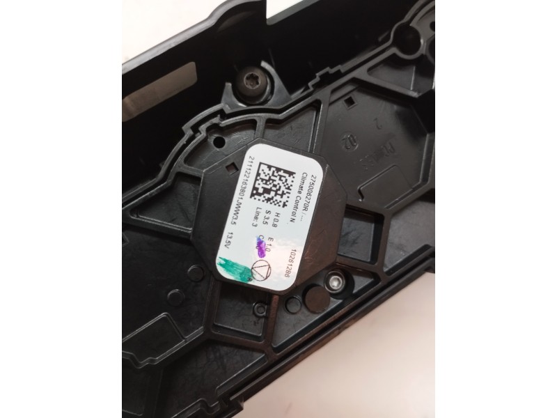 Recambio de mando climatizador para dacia sandero sl 2019 referencia OEM IAM 275006270R  