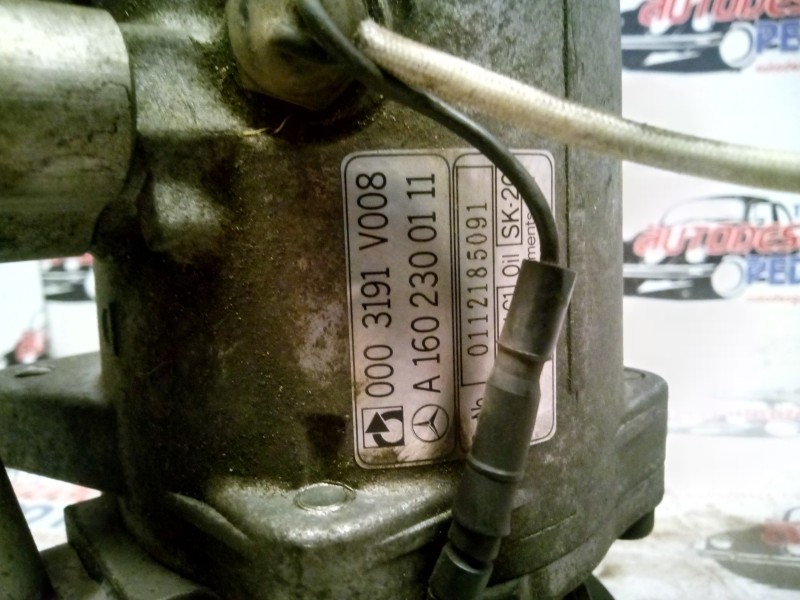 Recambio de compresor aire acondicionado para smart coupe 0.7 turbo cat referencia OEM IAM A1602300111  