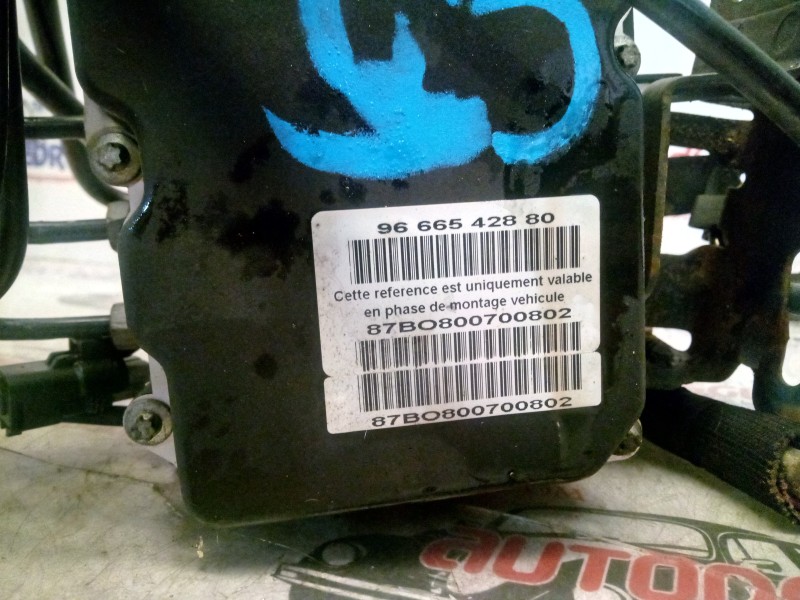 Recambio de abs para citroën c5 berlina 2.0 hdi fap referencia OEM IAM 9666542880   Recambio de abs para citroën c5 berlina 2.0 hdi fap referencia OEM IAM 9666542880