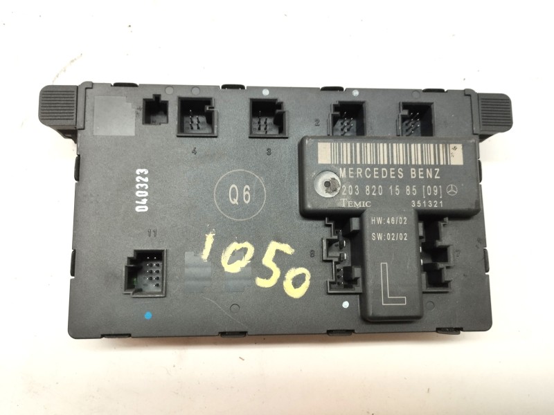 Recambio de centralita cierre para mercedes-benz clase c (w203) sportcoupe 1.8 cat referencia OEM IAM 203820158509  