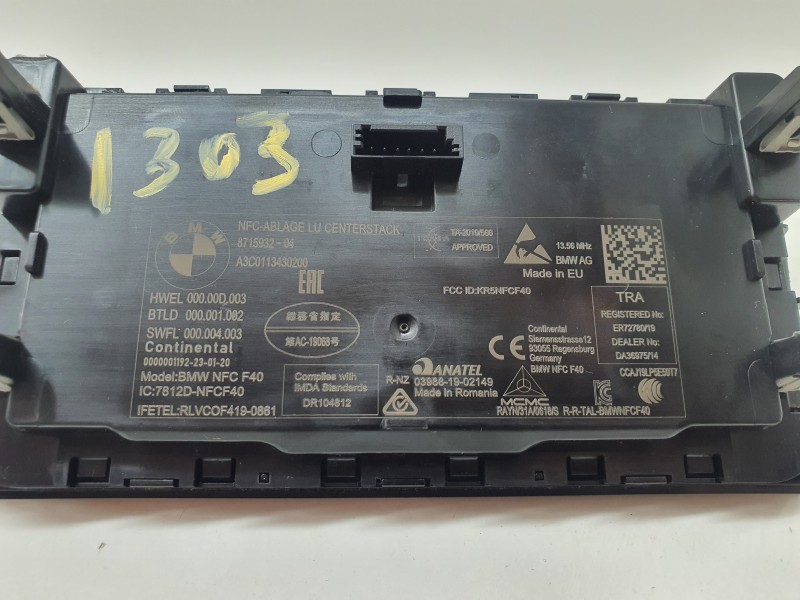 Recambio de modulo electronico para bmw serie 1 lim. (f40) 1.5 12v turbodiesel referencia OEM IAM A3C0113430300  