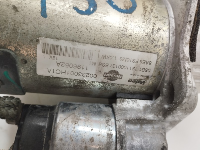 Recambio de motor arranque para nissan micra (k13) tekna referencia OEM IAM 00233001HC1A  