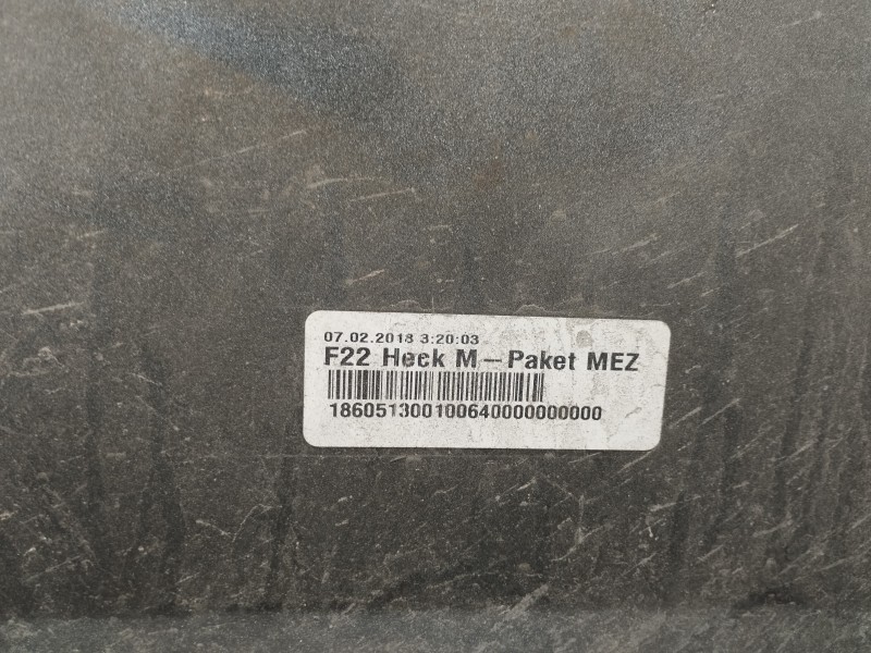 Recambio de paragolpes trasero para bmw serie 2 coupe (f22) 2.0 turbodiesel referencia OEM IAM   