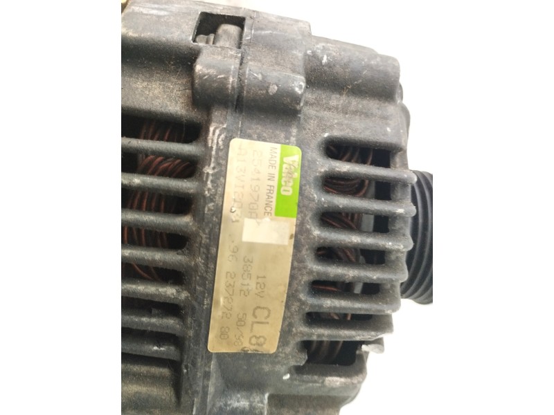 Recambio de alternador para peugeot 206 berlina 1.9 diesel referencia OEM IAM 9623727280  