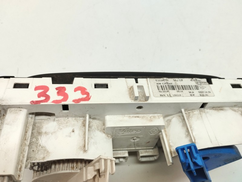 Recambio de mando climatizador para renault clio iv expression referencia OEM IAM T1019676Z  