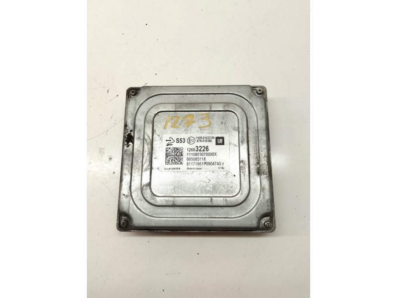 Recambio de centralita motor uce para opel corsa e selective referencia OEM IAM 110R010331M  