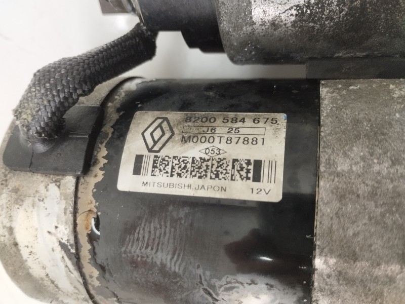 Recambio de motor arranque para renault clio iii 1.5 dci diesel referencia OEM IAM 8200584675  