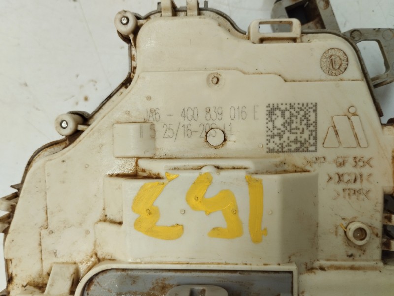 Recambio de cerradura puerta trasera derecha para audi q3 (8ug) 2.0 16v tfsi referencia OEM IAM 4G0839016E  